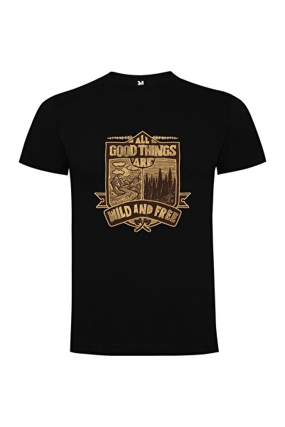 iLovePrints Wild & Free Tee Tshirt
