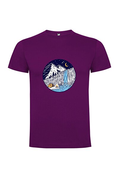 iLovePrints Mountain Magic Camping Kit Tshirt