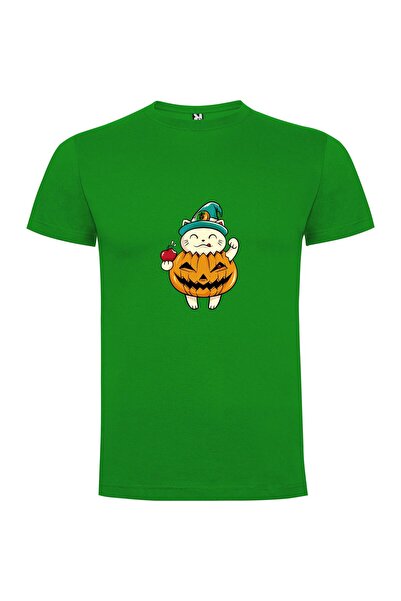 iLovePrints Purring Pumpkin Witchery Tshirt