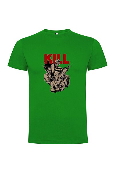 iLovePrints Fresh Kill Horror Characters Tshirt