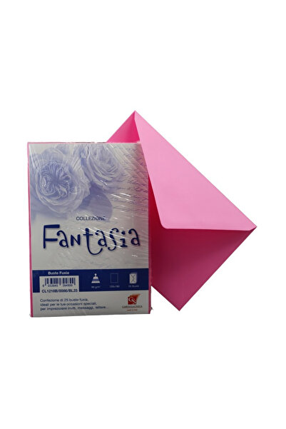 MC Micostore Plic color pentru invitatie Colorarte Fantasia, fuchsia, 90g/mp,...