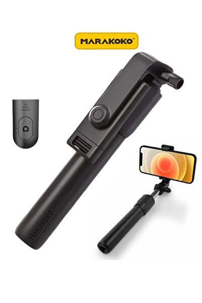 MARAKOKO 2-in-1 Phone Tripod Stand and Selfie Stick – Compact and Lightweight...