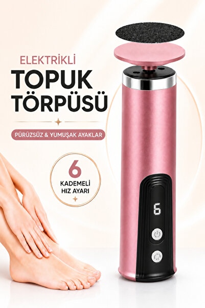 RAYLAX Topuk Törpüsü Elektrikli Ayak Nasır Temizleyici Şarjlı, Düşük Sesli, P...