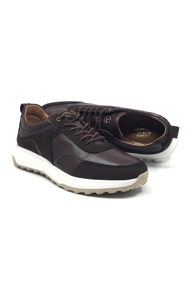 LİSANS SHOES 2502 100% Genuine Leather Orthopedic Men's Daily Summer Shoes wi...