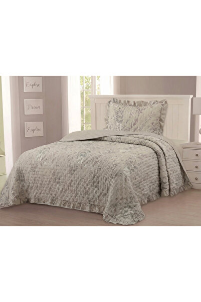 Ahsela Home Luxury Patterned Single Bedspread Set 180X220 cm – Ruffled Muslin...