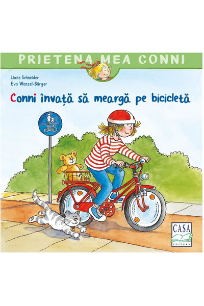 Editura Casa Conni învață să meargă pe bicicletă - Liane Schneider