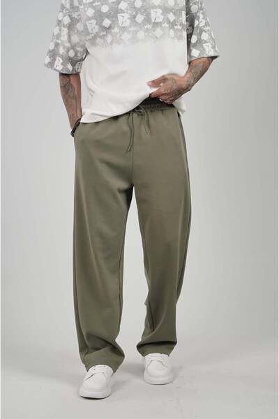 king brich Baggy Fit Bottom Sweatpants with Elastic Waist and Pockets