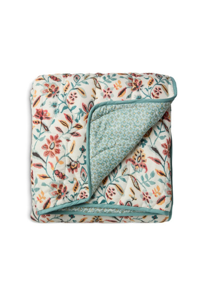 OBRO Quilted Throw Blanket / Bedspread – Durable Quilted Blanket for Bed or S...