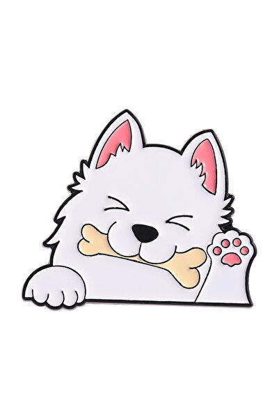 Choice25 QHXZ4438 Cartoon Space Dog Brooch Enamel Pins Cute Cowboy Pet Dog Bo...