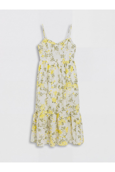 LC Waikiki Rochie florală stratificată cu bretele
