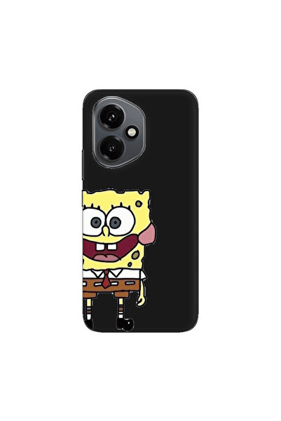 Other Honor Magic 400 Spong 2 Black Colored Silicone TPU Θήκη