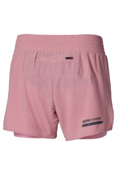 MIZUNO 2 in 1 4.5 Women's Shorts Pink
