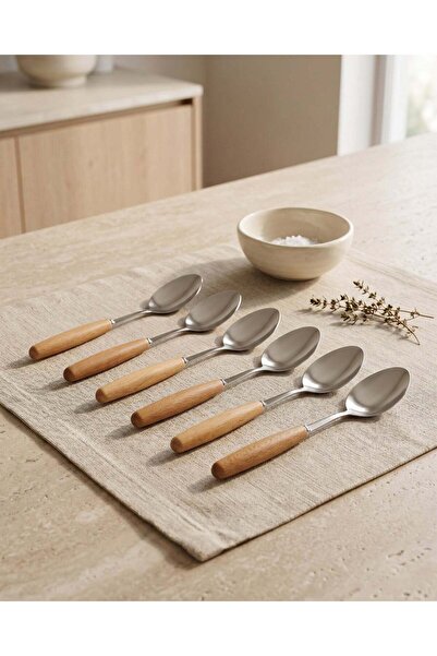 REDTAG Brown Spoon Set (6 Piece)
