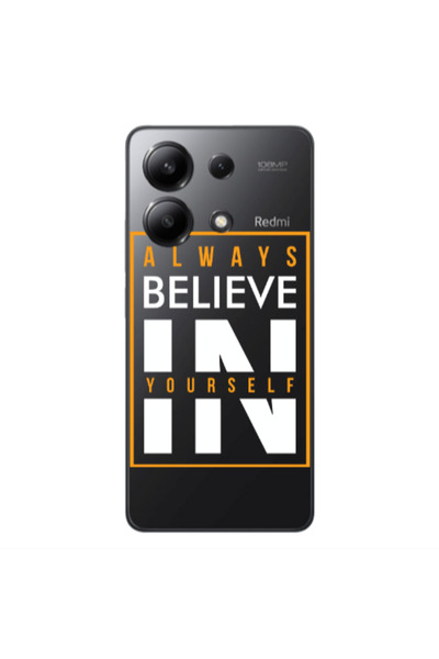 Other Xiaomi Redmi Note 13 4G Always Belive Transparent Silicone TPU Θήκη