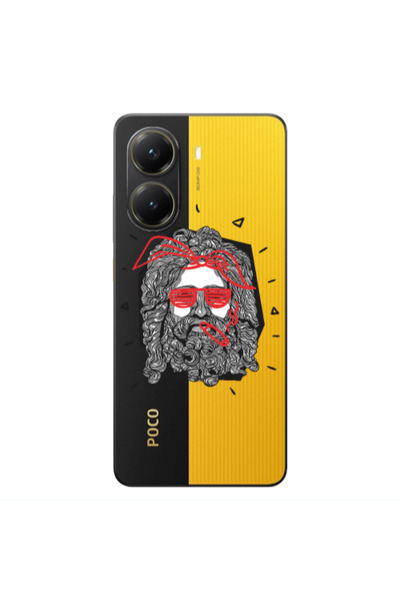 Other Xiaomi Poco X7 Pro Cool glasses Transparent Silicone TPU Θήκη