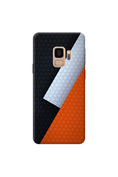 Other Samsung S9 Coated hexagon Transparent Silicone TPU Θήκη