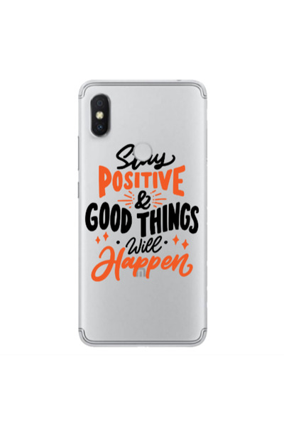 Other Xiaomi Redmi S2 Stay Positive Transparent Silicone TPU Θήκη