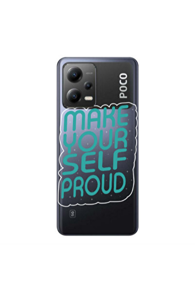 Other Xiaomi Poco X5 Make Your Self Proud Transparent Silicone TPU Θήκη