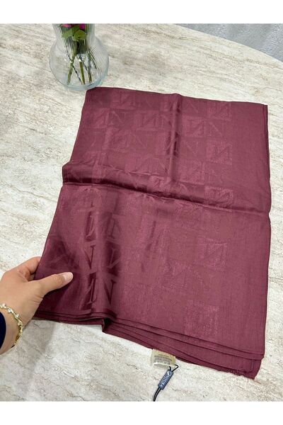 HAREM SCARF Noura Scarf Diamond Pamira Shawl Burgundy
