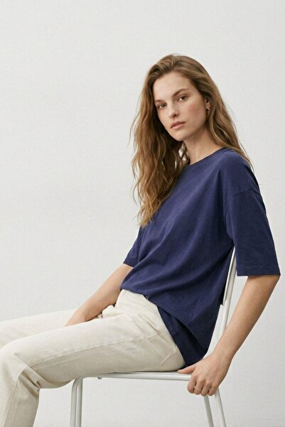 Rays Μπλουζάκι Laci με λαιμόκοψη ποδηλάτου oversize 3659