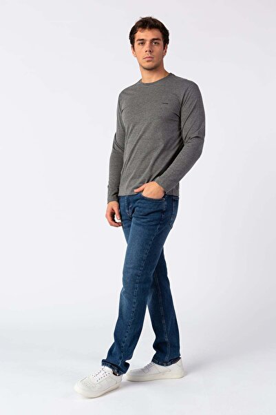 Vigoss Jeans Vi̇goss Men's Basic Sweatshirt 44221-03370