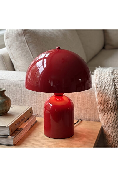 BY-LAMP Soho Kırmızı Metal Masa Lambası | ByLamp