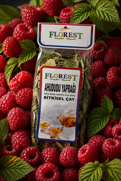 Florest Bitkisel Ürünler Ahududu Yaprağı Bitkisel Çay 25 Gr %100 Ahududu Yapr...