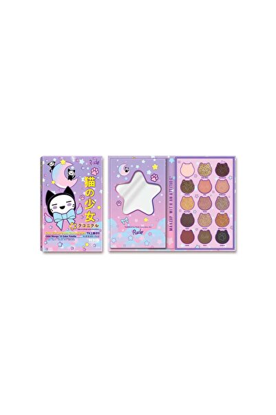 RUDE cosmetics Παλέτα Σκιών Cat Girl Dream Chronicles, Συλλογή Chibi Manga, R...