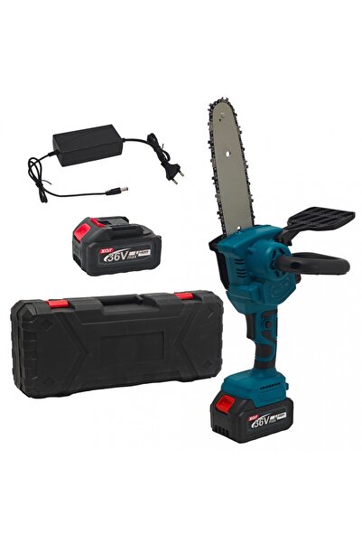 German Meister Mini Drujbă cu Baterie 36V 6Ah XGT, Lamă de 22 cm, Lanț cu 23+...