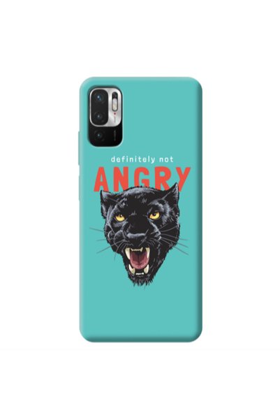 Other Xiaomi Redmi Note 10 Pro 5G Pointed teeth Turquoise Colored Silicone TP...