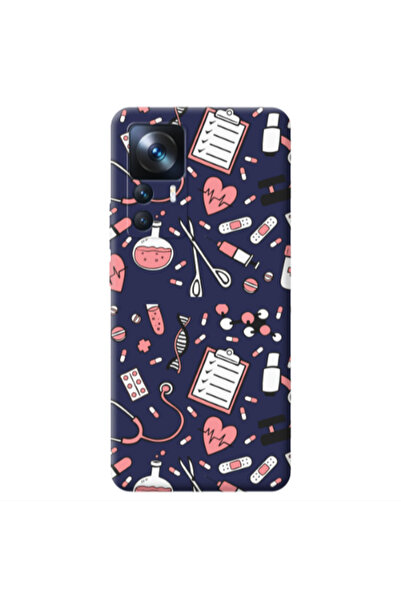 Other Xiaomi Mi 12T Laboratory Dark blue Colored Silicone TPU Θήκη