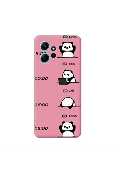 Other Xiaomi Redmi Note 12 4G My situation at work Pink Colored Silicone TPU ...
