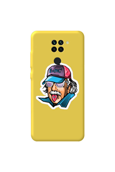 Other Xiaomi Redmi Note 9 Einstein Yellow Colored Silicone TPU Θήκη