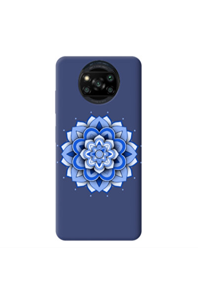Other Xiaomi Poco X3 /X3 Pro Manadala D9 Dark blue Colored Silicone TPU Θήκη