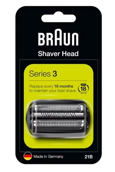 Braun Seria 3 21B Negru Cassetă de înlocuire cu folie și lamă
