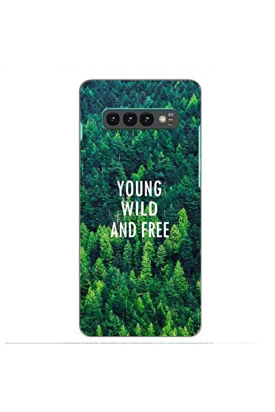 OEM Θήκη συμβατή με Samsung Galaxy S10 Σιλικόνης Gel TPU Μοντέλο Wild and Free