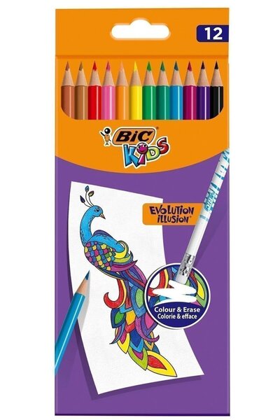 Bic Σβηνόμενα Χρωματιστά Μολύβια (987868)