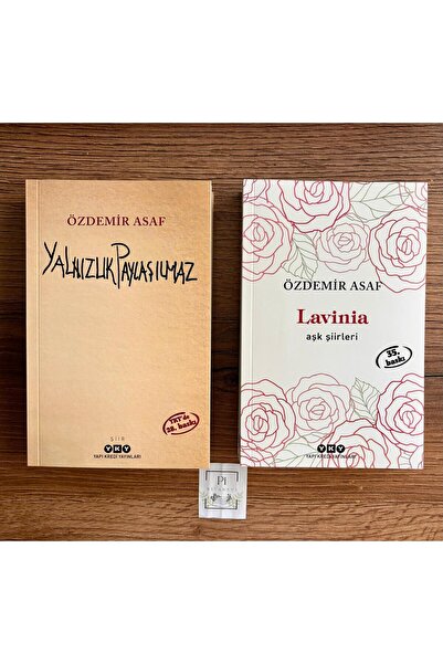 Yapı Kredi Yayınları Özdemir Asaf Lavinia - Yalnızlık Paylaşılmaz Şiir Kitapl...