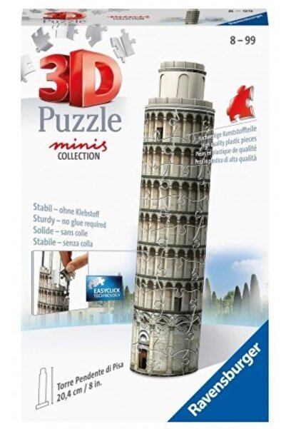RAVENSBURGER Μίνι 3D Παζλ Πύργος της Πίζας (11247)