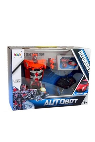 Blue Toys Τηλεκατευθυνόμενο Ρομπότ Αυτοκίνητο Μεταμορφώσιμο Κόκκινο (MKL734729)