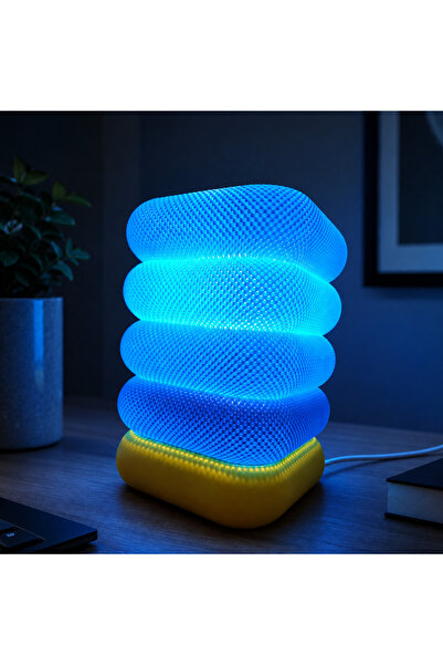 BlockandBricks Soft Glow Masa Lambası - Fiş Bağlantılı