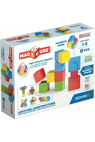 GEOMAG MagicUbe Πλήρες Χρώμα 8-Πράσινο (062)