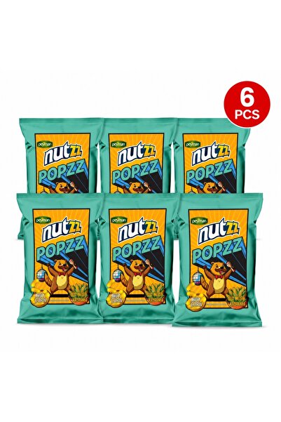 Peyman Popzz with Sweet Corn Flavor Top Bottom Set 6 Pieces 90 Gr
