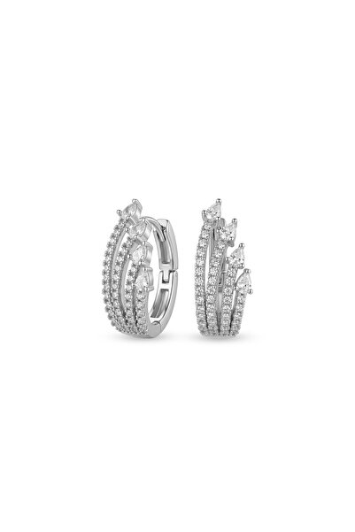Charmist Steel Zircon Etoile Earrings