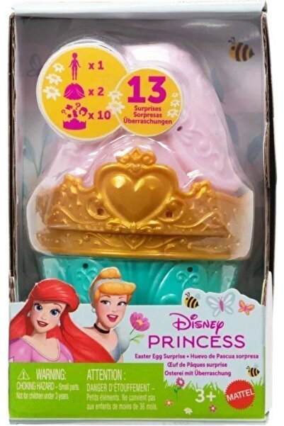 mattel Μίνι Κούκλες Πριγκίπισσες της Disney - Αυγό Έκπληξη - 3 Σχέδια (JHG92)