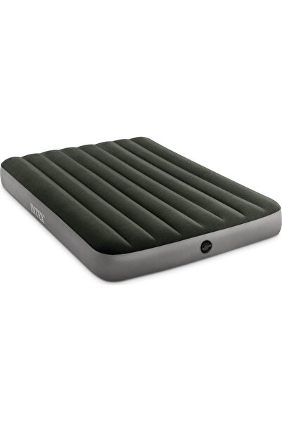 Intex Φουσκωτό Στρώμα Ύπνου Διπλό Dura-Beam Prestige Downy 137x191x25εκ. (64108)