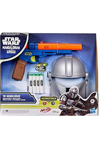 Hasbro Star Wars Ο Μανταλοριανός και ο Γκρόγκου Σετ Μάσκας και Εκτοξευτή (G2527)