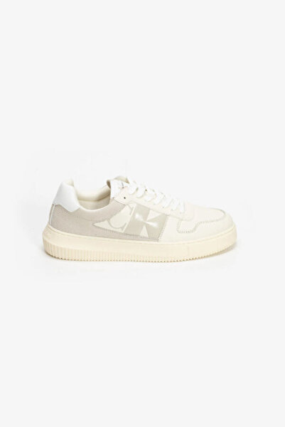 Calvin Klein Erkek Sneaker Beyaz-43 - BEYAZ