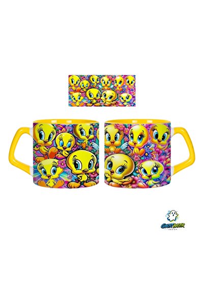 Ghostbastır Design Tweety Mug Cup |   Single Piece 0864