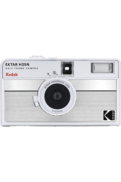 Kodak EKTAR H35N Camera Striped Silver